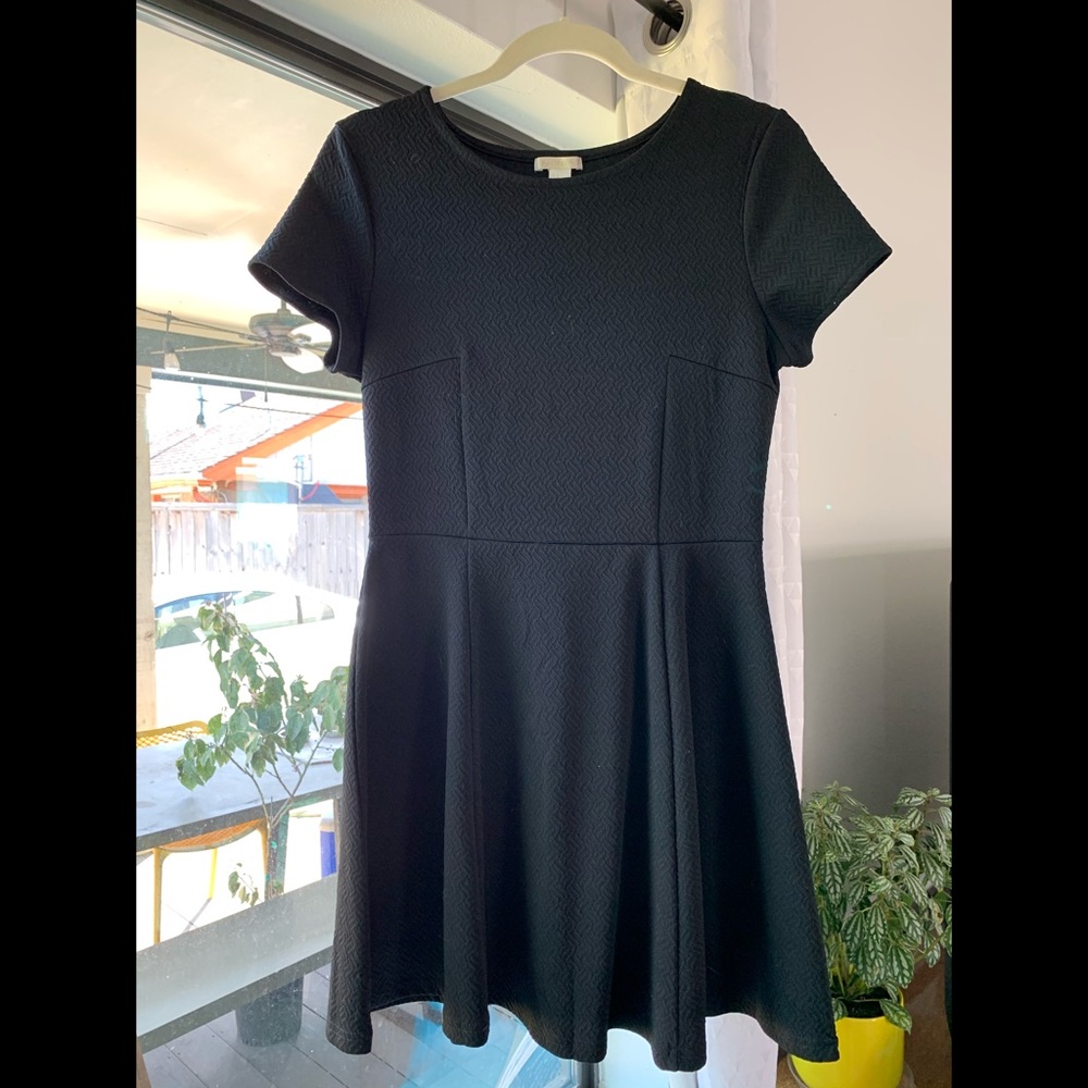 Forever 21 black skater dress